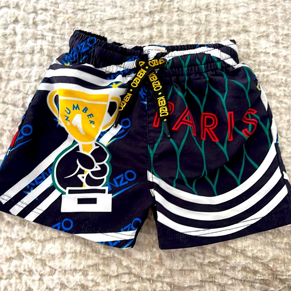 Kids kenzo special edition swim trunks